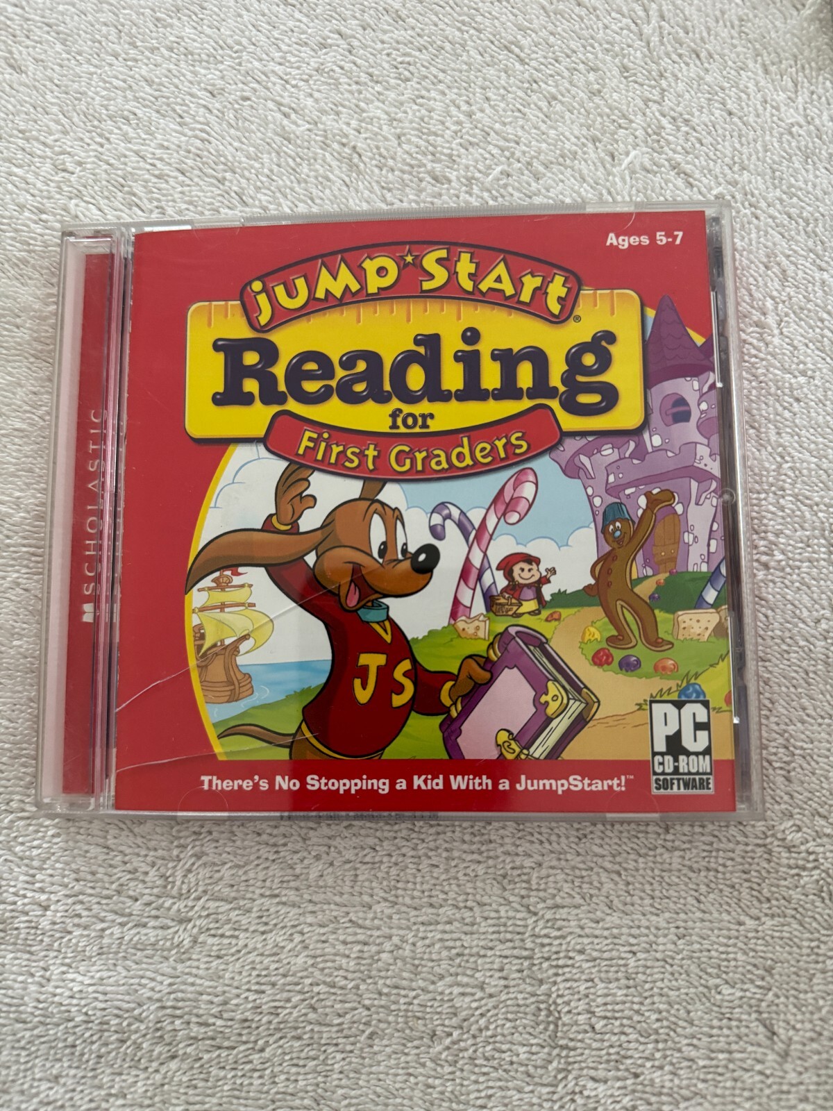 Jump Start Reading for First Graders CD-Rom Ages 5-7 – PAPER INSERTS NOT INCLUDE