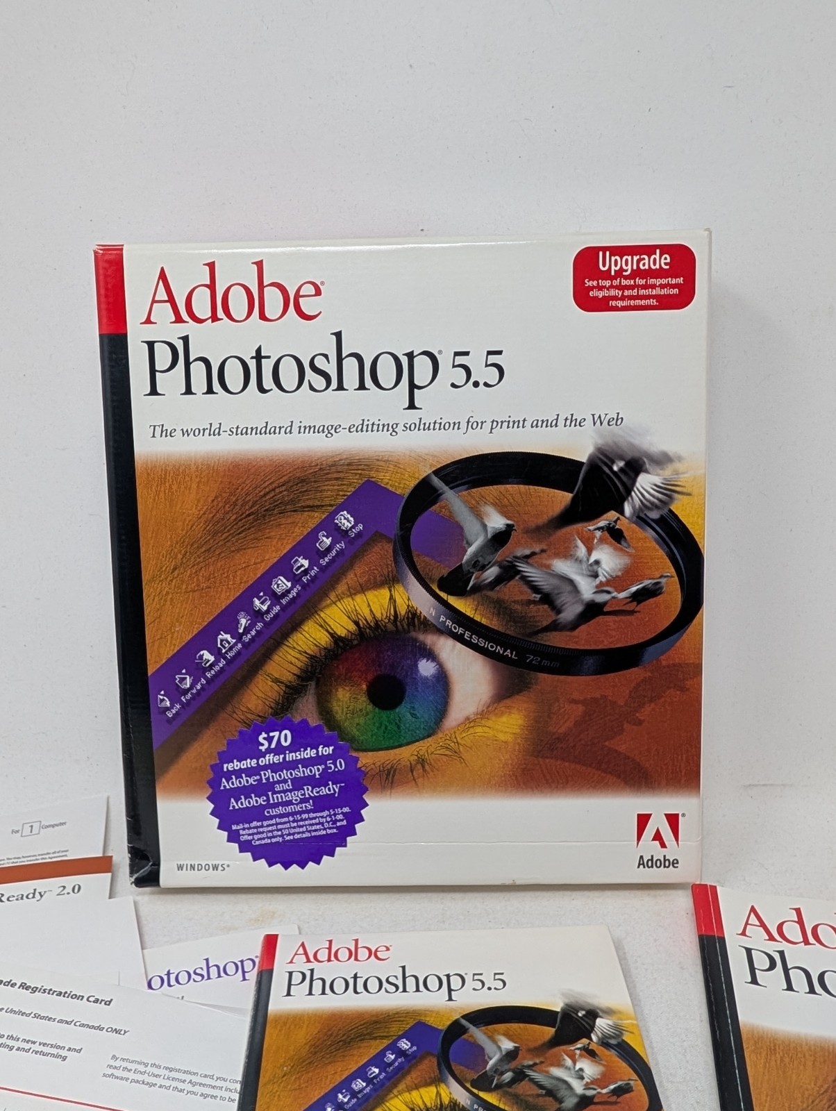 Authentic Adobe Photoshop 5.5 Graphic Design Upgrade