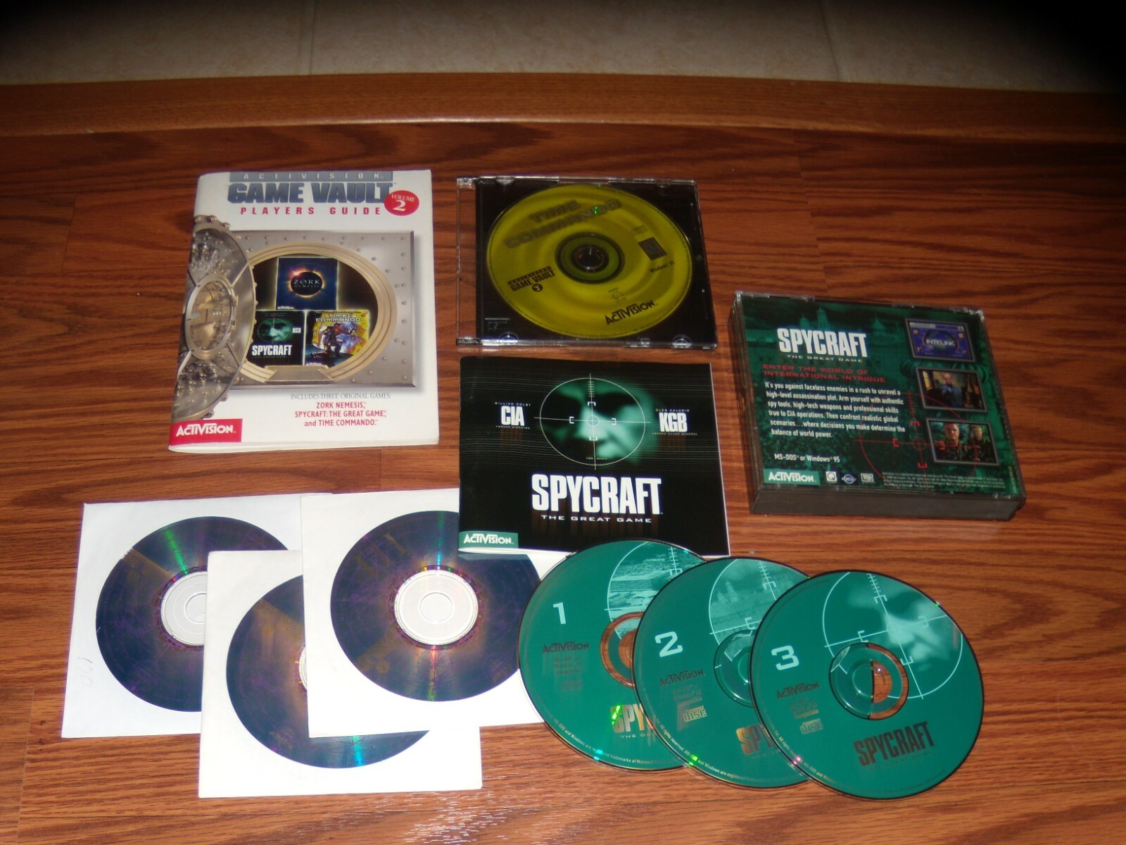Game Vault Volume 2: Spycraft The Great Game, Time Commando and Zork Nemesis