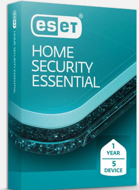 ESET Home Security Essential 2026 – 5 Devices / 1 Year. USA ONLY. Fast Delivery