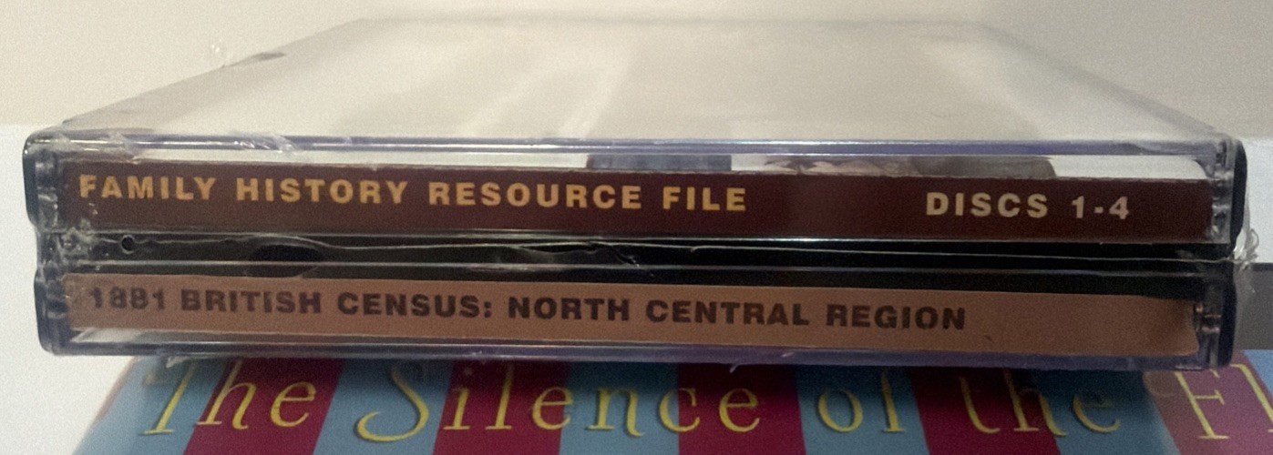 Family History Resource File CD Rom Library 1881 British Census North Central