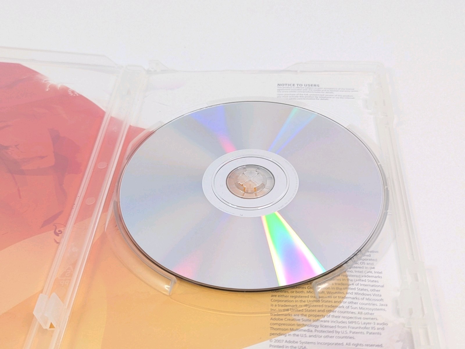 Adobe Creative Suite 3 Design Premium Macintosh/Windows OS 30 Day Trial As Is!