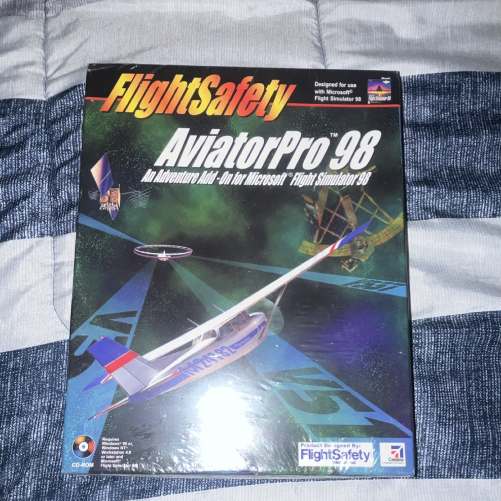 FlightSafety AviatorPro 98 Adventure Add-On for MS Flight Simulator 98 CD-ROM