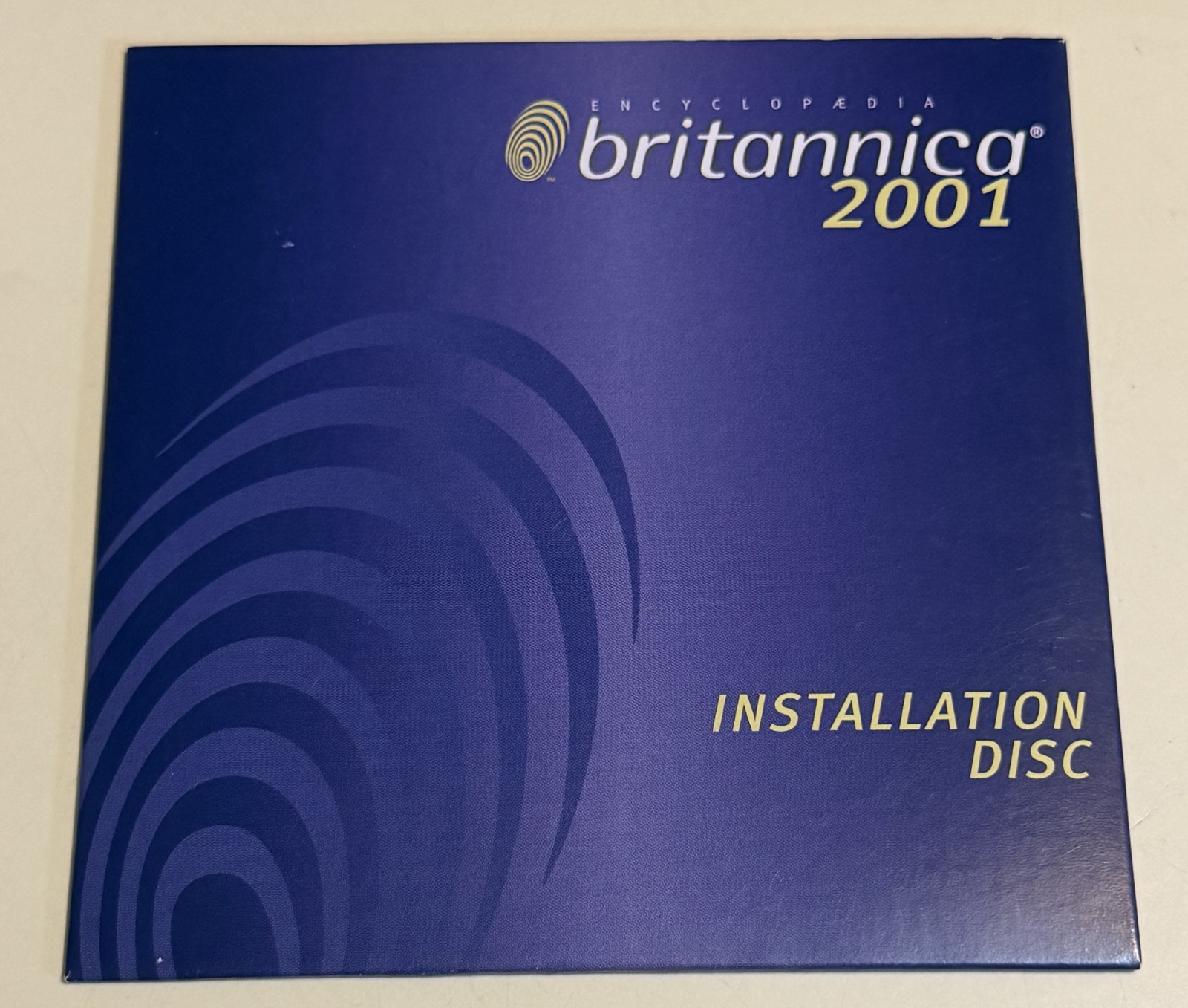 Encyclopedia Britannica 2001 CD for Windows